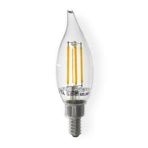 Main image of a Emery Allen EA-C10-5.0W-2790-D LED C10 light bulb