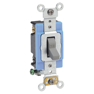 Leviton | 1202-2GY-LV | 1202-2GY