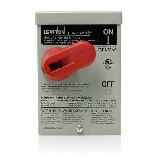 Leviton | N33NC-DS-LV | N33NC-DS