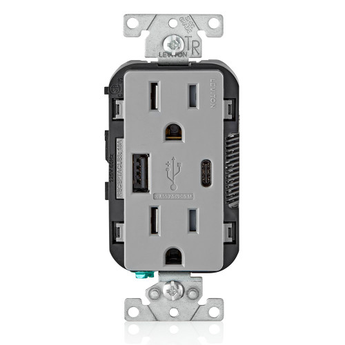 Leviton | T5633-GY-LV | T5633-GY