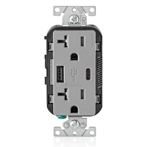 Leviton | T5833-GY-LV | T5833-GY