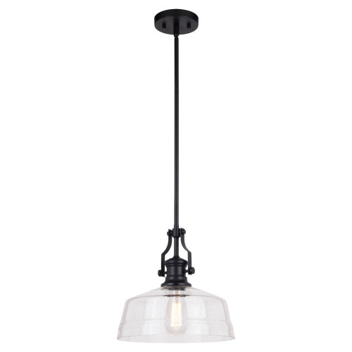 Vaxcel P0380 | Beloit 12-inch Pendant Matte Black