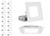 Nicor REL61120SQRWH-16PK-NI REL61120SQRWH-16PK