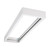 Metalux | SMK-14-W | 1' x 4' Surface Mount Kit