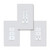 WaveLinx | WST-C-1 | WST-C Wallstation 1 button, white