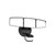 Halo | SEC3HSHWMBLK | SEC Motion Security Floodlight, 3 Head, 120V, 2700K, 3000K, 4000K, 5000K, 6500K, 3386 Max Lumens, Black