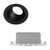 IRiS | E3CB1MW | Round, die cast aluminum trim for downlight, 3" Bevel, Open, hyperbolic, lensed wall wash, or super adjustable, Self-flanged (Flange