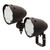 Lumark | TRX15S-BZ | Selectable Tracer Flood Light, Knuckle & Trunnion, Bronze, 1200-2250 Lumens, 15-12-8W, Selectable CCT: 3000K