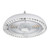 Metalux | UHBS2-CLR6-14 | Clear 6 inch deep refractor for 2436 lumen fixture