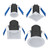 Halo | 1MFMS | 1" Square Flushmount Mud-in Ring