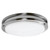 Efficient Lighting EL-815-109E26LED-BN | EL-815 Energy Star Certified Interior Ceiling Mount Fixture - Brushed Nickel, 1 x 9W E26 LED bulb included