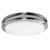 Efficient Lighting EL-865-30LED-277V-BN | EL-865 Energy Star Certified Interior Ceiling Mount Fixture - Brushed Nickel, 30W integrated LED (277V)