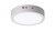 ASD Lighting ASD-MPR-9D18WH-EM | LED Edge-Lit Round Panel with 12W Battery Back-up 9inch 18W 120V Triac 2700/3000/4000/5000/6000K White ETL
