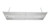 ASD Lighting ASD-WHB5B-ST-500 | LED Linear High Bay with Q-base STANDARD series 320/400/500W 120-277V 0-10V Dimmable 170lm/W 3500/4000/5000K IK10 UL DLC Premium