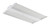 Keystone | KT-HBLED200PS-2G-8CSD-VDIM /G3 | 2 ft LED Linear High Bay, 200/160/120W Selectable, 4000/5000K, 0-10V Dimmable, 120-277V, 33,000 Lumens