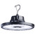 Satco | 65-1810 | 150/120/100 Watt LED UFO High Bay 4000K/5000K CCT Black Finish 277-480 Volt