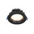 Lotus LL4RR-5CCT-BK 4" round plenum-rated regressed LED downlight, black trim