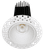 Lotus LED-2-S15W-L5CCTWH-T 2" Round Trimless White 15W LED 5CCT 1000 lm 38° Wet Air-Tight