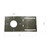 Lotus MP234 2 3/4" Hole 13" Flat Plate for LED-2-S15W & LED-2-S8W2