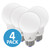 Green Creative 37083 | A19 E26 5W 120V Dimmable 4-pack