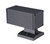 ASD Lighting ASD-OCLS-2I-2660-BK | Square Outdoor Wall Cylinder Up and Down 2xE26 60W Black ETL