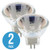 Main image of a Satco S3425 Halogen MR11 2-pack
