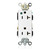 Leviton | 16362-PLW-LV | 16362-PLW