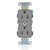 Leviton | BR15-GY-LV | BR15-GY