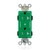Leviton | MT163-2GN-LV | MT163-2GN