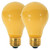 Satco S3859 | 40 Watt A19 Incandescent; Yellow; 2000 Average rated hours; Medium base; 130 Volt; 2/Pack