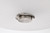 Satco 60-8229 Lune, 3 Light Semi-Flush, Brushed Nickel Finish, Etched White Glass - view 9