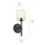 Kichler 52505BK-KCH 52505BK