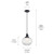 Kichler 43852BK-KCH 43852BK