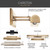 Kichler 52686BK-KCH 52686BK