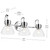 Kichler 55155CHCLR-KCH 55155CHCLR