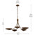 Kichler 52856LBRLBZ-KCH 52856LBRLBZ