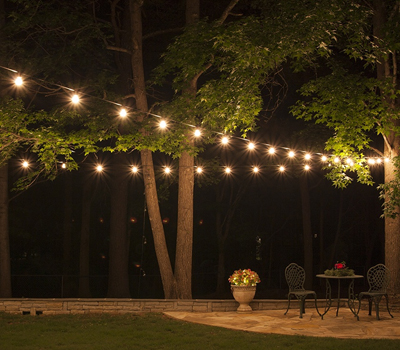 string lights summer patio backyard lighting