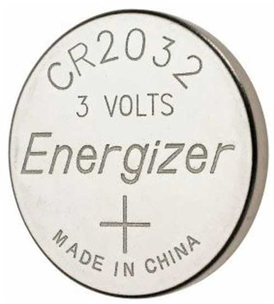 Energizer ECR2032 3V Lithium Coin Cell Battery, 240mAh (CR2032)