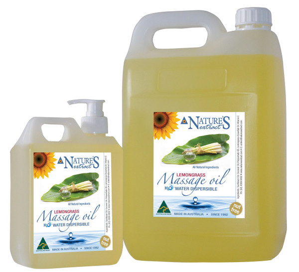 H2o  Massage Oil - Lemongrass