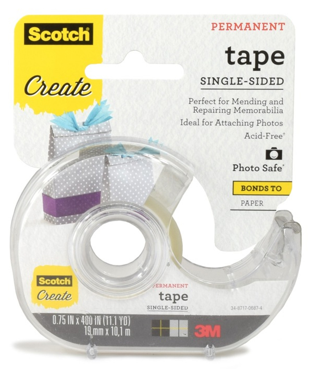 Scotch Scrapbooking Tape - Double Sided Removable - Scrapbooking