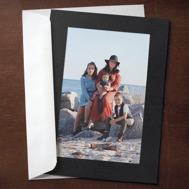 Black Photo Insert Cards - 10 Pack - Shop Now