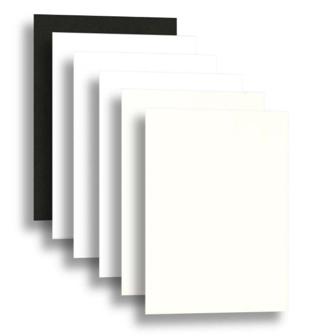 0.060 White Core Single Mats : 32 X 40 full mat board
