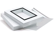 16x20 Standard Double Mat Board Show Kit - 25 PACK