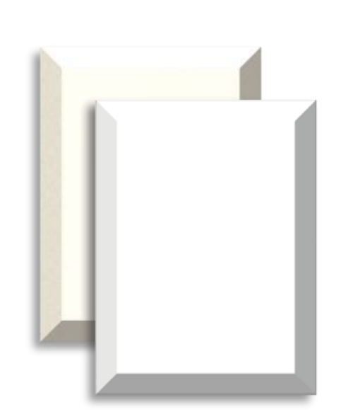 4x6 Standard Gallery Mat Board 8 PLY - Blank