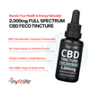 My Fit Life 2,000mg Full Spectrum CBD FECO Tincture product description.