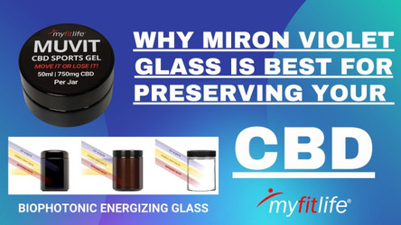 WHY MIRON VIOLET GLASS IS BEST FOR PRESERVING YOUR CBD | ENERGIZING BIOPHOTONIC GLASS