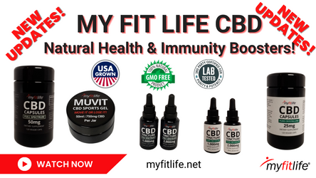 MORE MY FIT LIFE CBD WEBSITE UPDATES - APRIL 2022