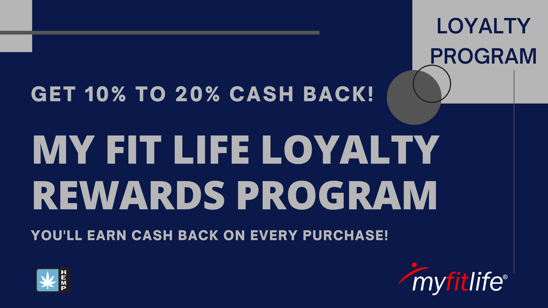 MY FIT LIFE VIP LOYALTY REWARDS PROGRAM - My Fit Life