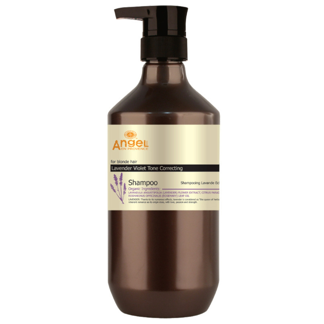 Angel En Provence Lavender Violet Tone Correcting Shampoo - 800ml