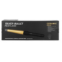 Silver Bullet Fastlane Large Ceramic Conical Curling Iron in Gold